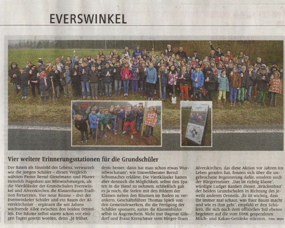 Klassenbaumaktion   11.04.2013