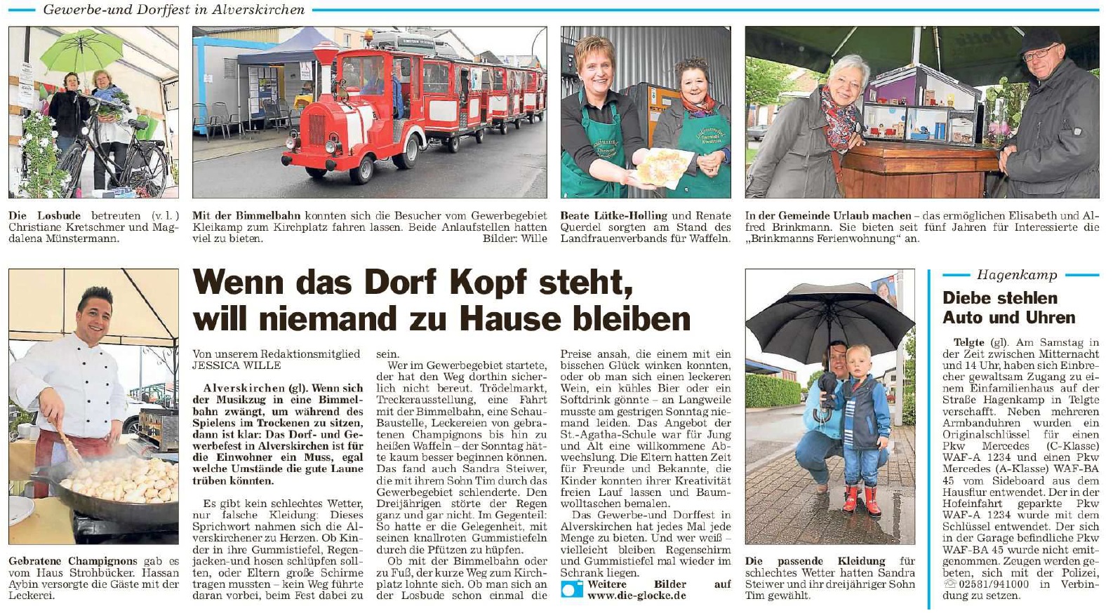 Dorf   Gewerbefest 27.04.2014