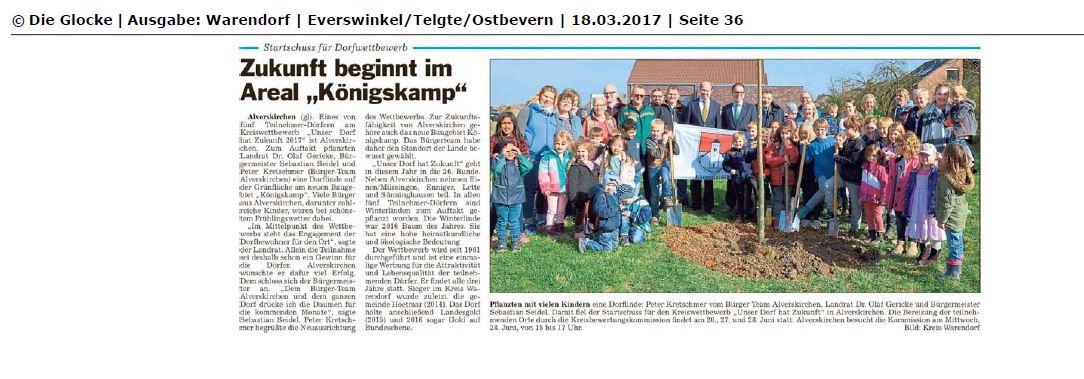 Auftakt Kreiswettbewerb   www.kreis warendorf.de