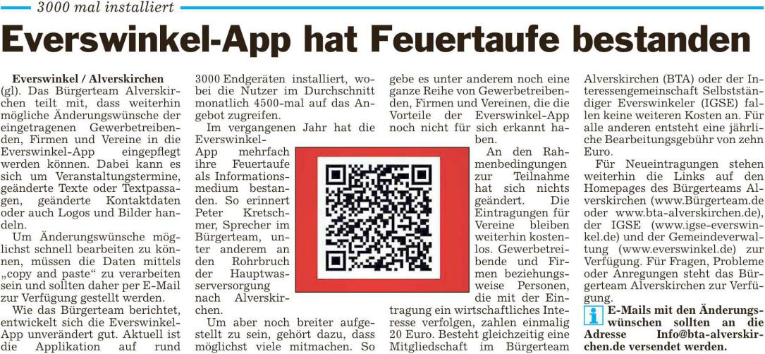 die Glocke   31.01.   Everswinkel App 2
