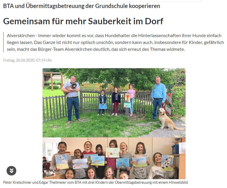 Gemeinsam für mehr Sauberkeit 26.06 