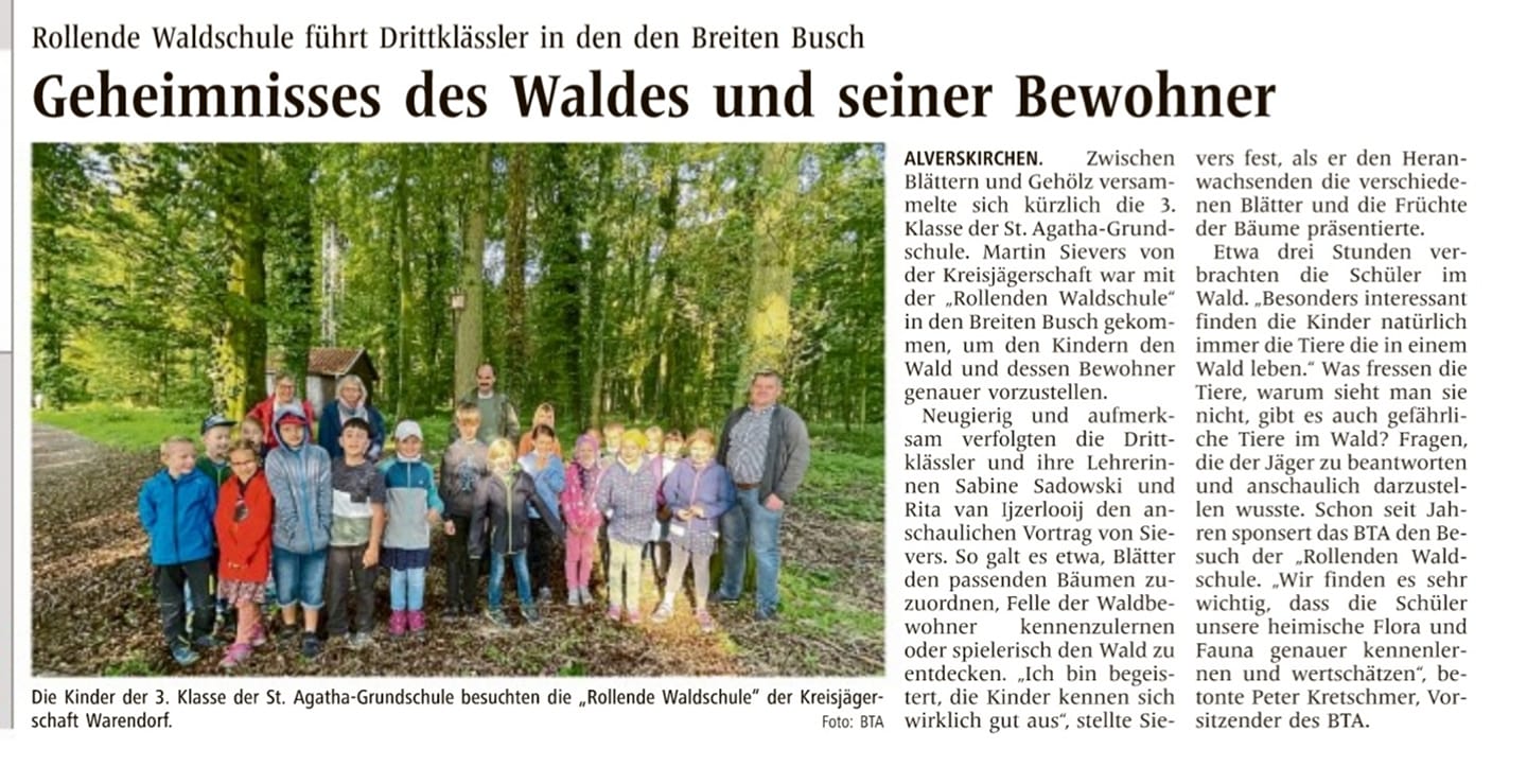 Rollende Waldschule