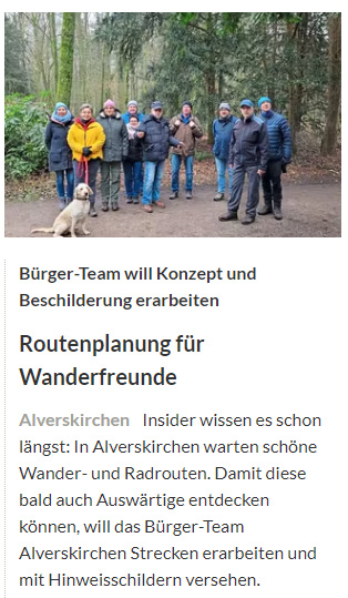 WN 01.02.   Wandertouren